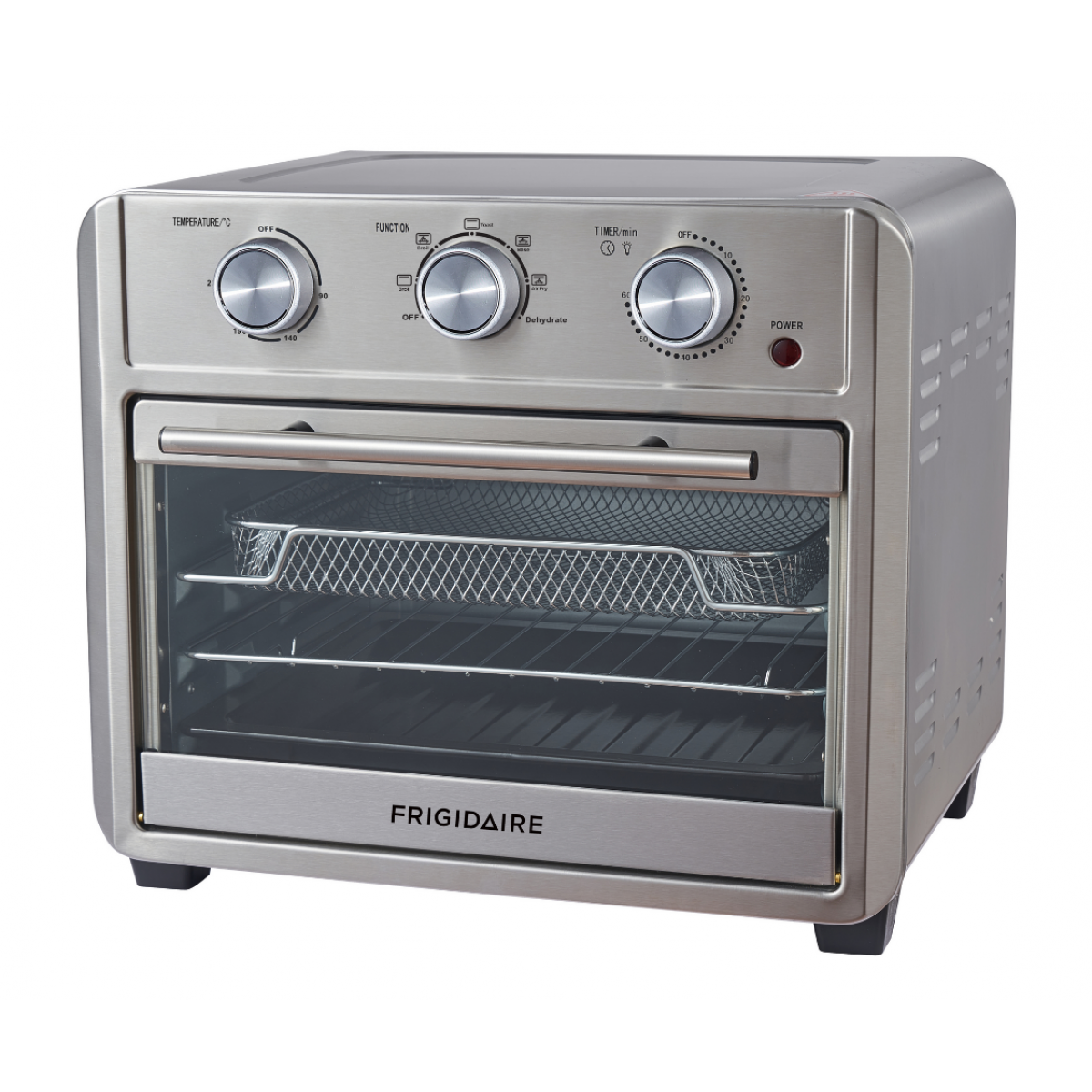 Frigidaire FD-AFO22 22公升 2合1氣炸鍋焗爐 - 1700W、不銹鋼外殼